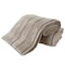 Hastings Home 2-piece Luxury Cotton Towel Set, Bath Sheet Made from 100% Zero Twist Cotton, (Taupe/Black) 591017QII - alternate 3